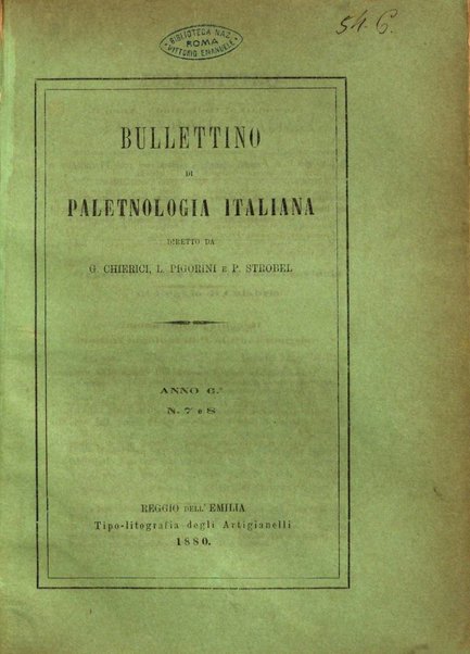 Bullettino di paletnologia italiana