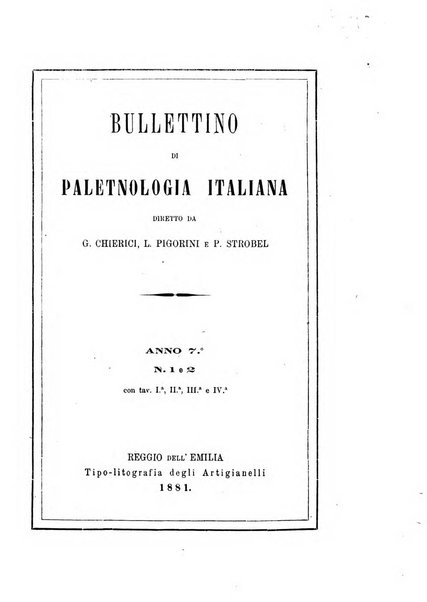 Bullettino di paletnologia italiana