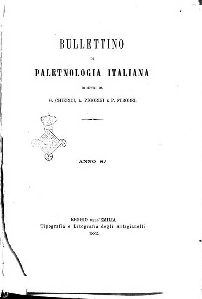 Bullettino di paletnologia italiana