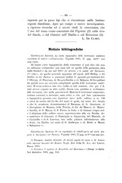 Bullettino di paletnologia italiana