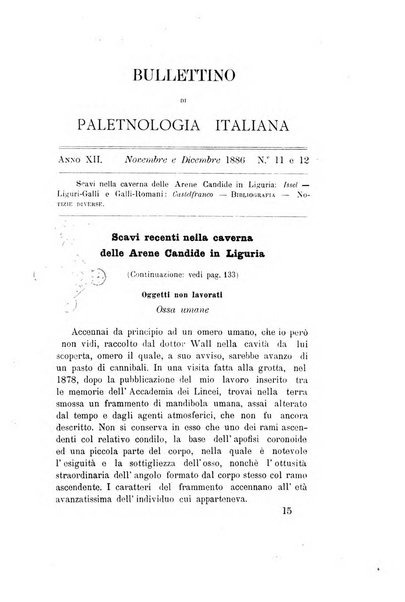 Bullettino di paletnologia italiana