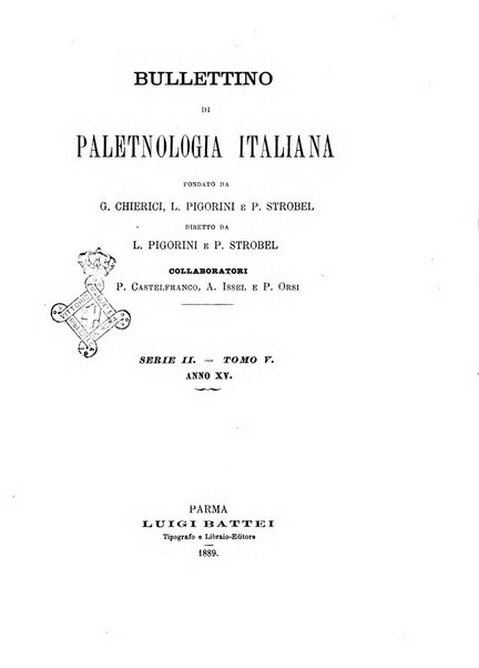 Bullettino di paletnologia italiana