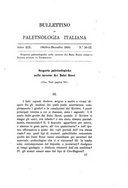 Bullettino di paletnologia italiana