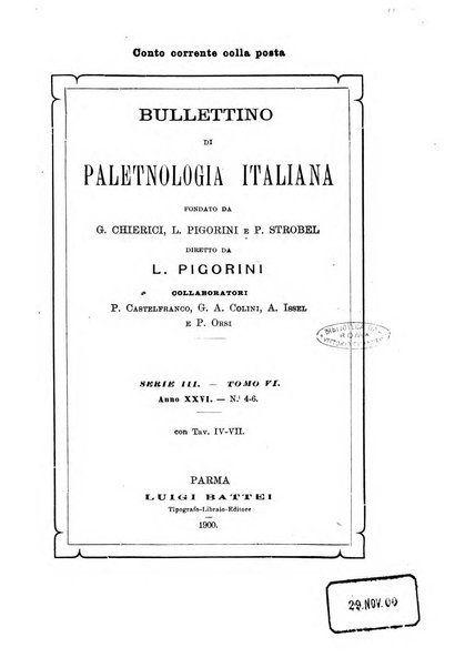 Bullettino di paletnologia italiana