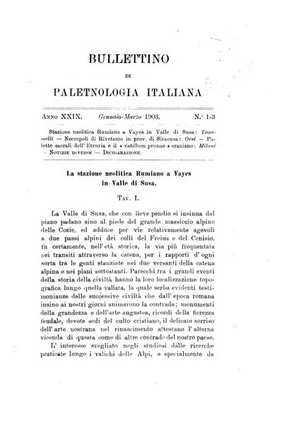 Bullettino di paletnologia italiana