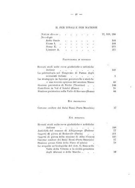 Bullettino di paletnologia italiana