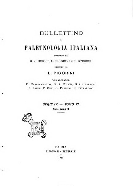 Bullettino di paletnologia italiana