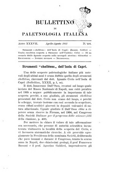 Bullettino di paletnologia italiana