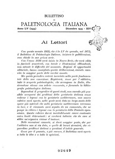 Bullettino di paletnologia italiana