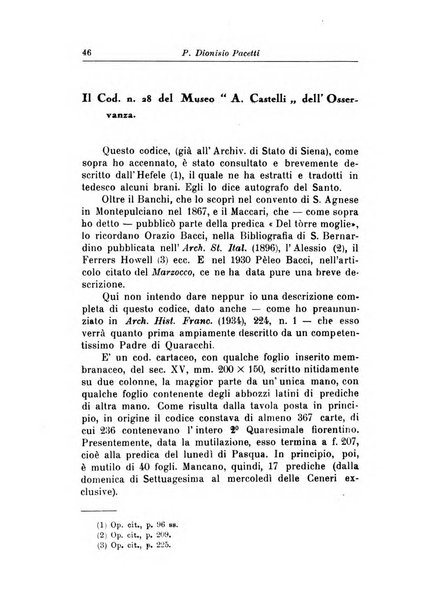 Bullettino di studi bernardiniani pubblicazione trimestrale in preparazione al 5. centenario della morte di S. Bernardino da Siena