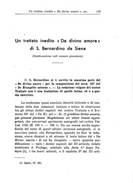 Bullettino di studi bernardiniani pubblicazione trimestrale in preparazione al 5. centenario della morte di S. Bernardino da Siena