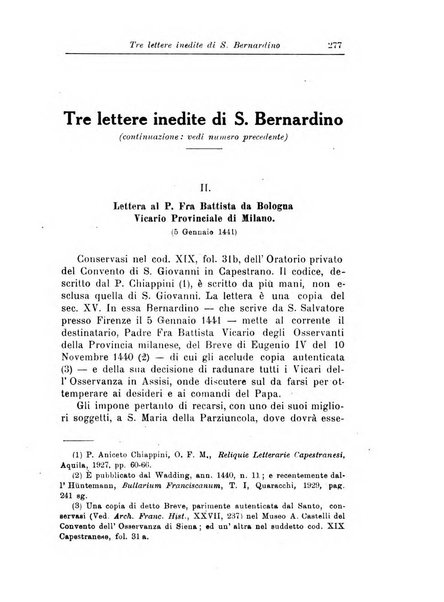 Bullettino di studi bernardiniani pubblicazione trimestrale in preparazione al 5. centenario della morte di S. Bernardino da Siena