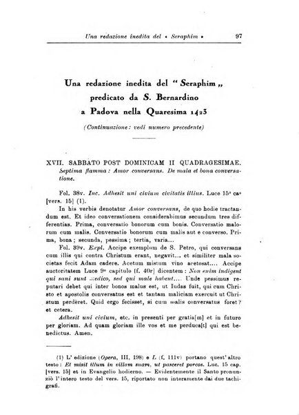 Bullettino di studi bernardiniani pubblicazione trimestrale in preparazione al 5. centenario della morte di S. Bernardino da Siena