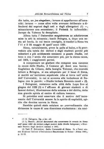 Bullettino di studi bernardiniani pubblicazione trimestrale in preparazione al 5. centenario della morte di S. Bernardino da Siena