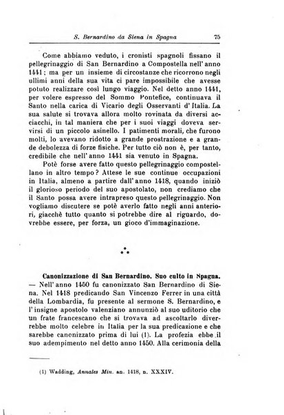 Bullettino di studi bernardiniani pubblicazione trimestrale in preparazione al 5. centenario della morte di S. Bernardino da Siena