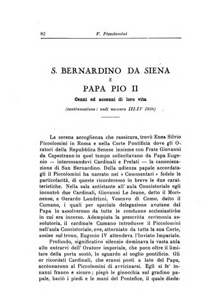 Bullettino di studi bernardiniani pubblicazione trimestrale in preparazione al 5. centenario della morte di S. Bernardino da Siena