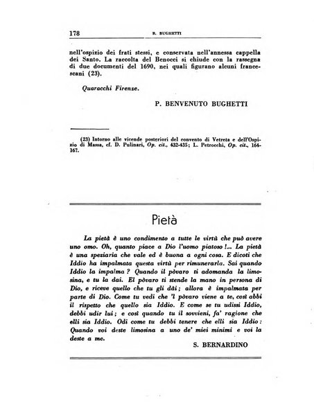 Bullettino di studi bernardiniani pubblicazione trimestrale in preparazione al 5. centenario della morte di S. Bernardino da Siena