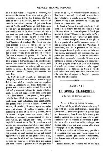 La buona settimana foglio periodico religioso popolare