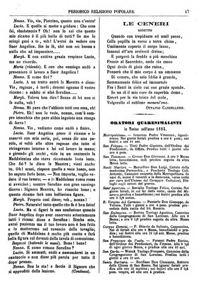 La buona settimana foglio periodico religioso popolare