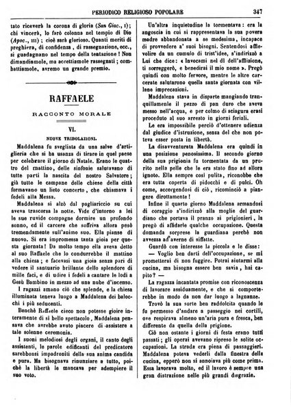 La buona settimana foglio periodico religioso popolare