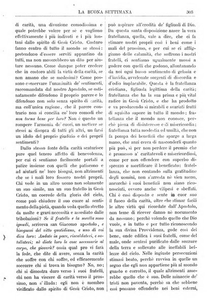 La buona settimana foglio periodico religioso popolare