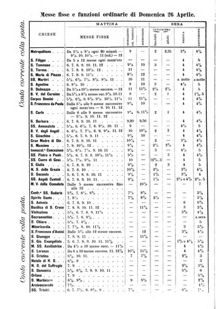 La buona settimana foglio periodico religioso popolare