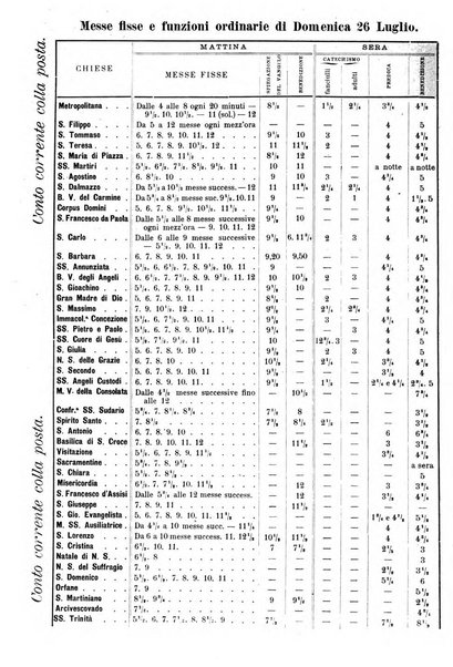 La buona settimana foglio periodico religioso popolare