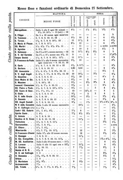 La buona settimana foglio periodico religioso popolare