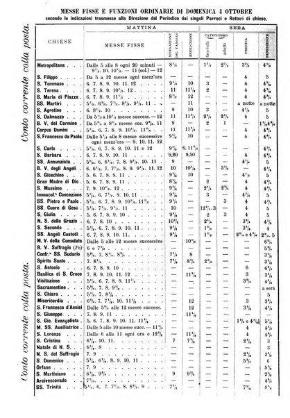 La buona settimana foglio periodico religioso popolare