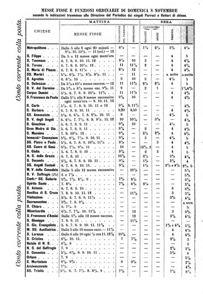 La buona settimana foglio periodico religioso popolare