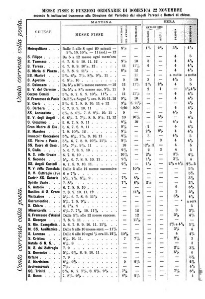 La buona settimana foglio periodico religioso popolare