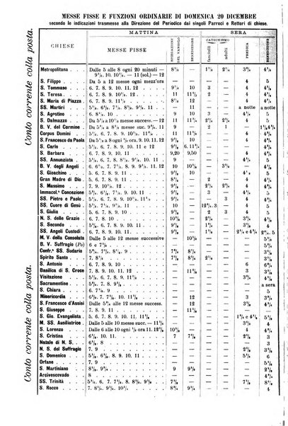 La buona settimana foglio periodico religioso popolare