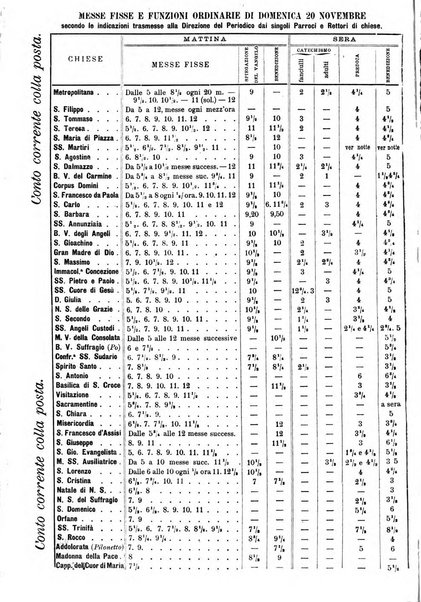 La buona settimana foglio periodico religioso popolare