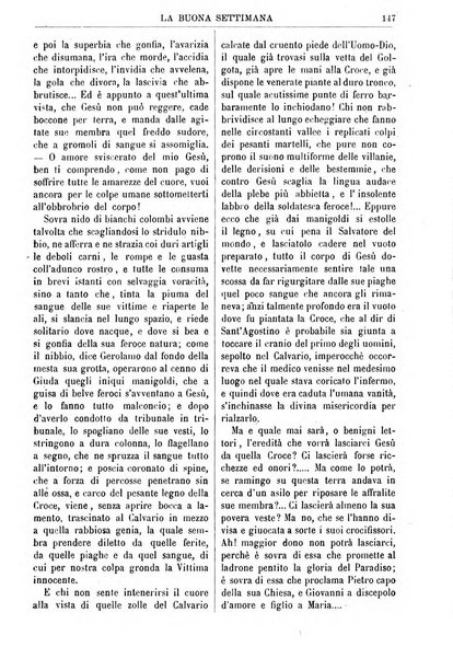 La buona settimana foglio periodico religioso popolare