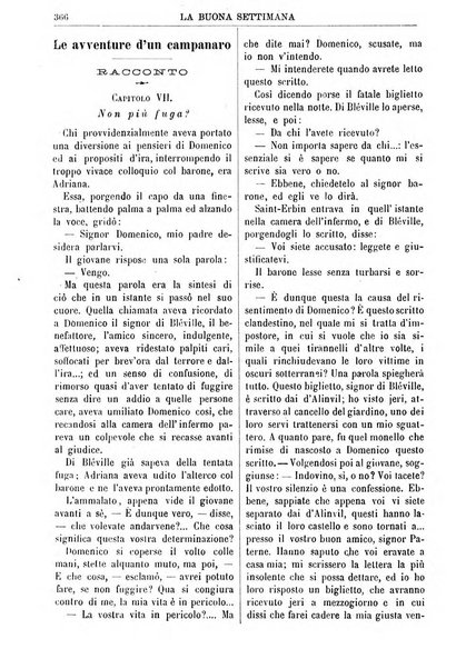 La buona settimana foglio periodico religioso popolare