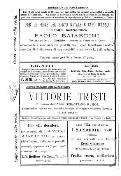 La buona settimana foglio periodico religioso popolare