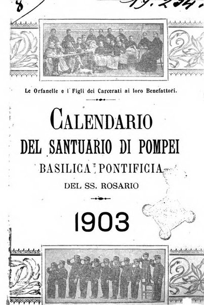 Calendario del Santuario di Pompei per l'anno ...