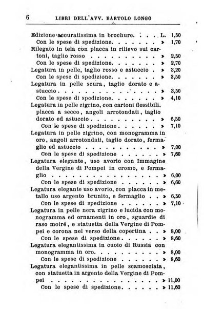 Calendario del Santuario di Pompei per l'anno ...