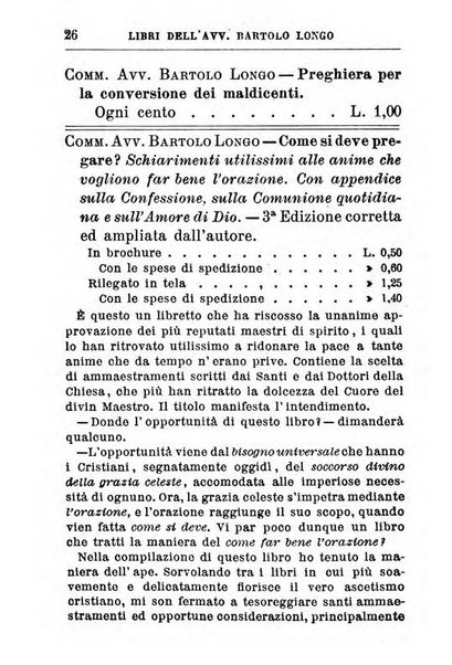 Calendario del Santuario di Pompei per l'anno ...