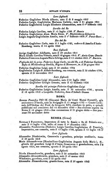 Calendario generale del Regno pel ... compilato d'ordine del Re per cura del Ministero dell'interno ...