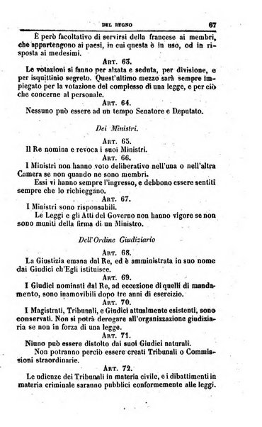 Calendario generale del Regno pel ... compilato d'ordine del Re per cura del Ministero dell'interno ...