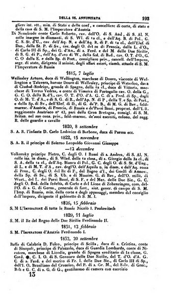 Calendario generale del Regno pel ... compilato d'ordine del Re per cura del Ministero dell'interno ...