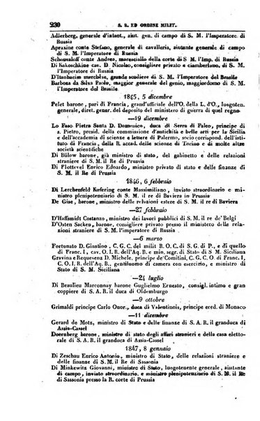 Calendario generale del Regno pel ... compilato d'ordine del Re per cura del Ministero dell'interno ...