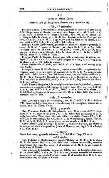 Calendario generale del Regno pel ... compilato d'ordine del Re per cura del Ministero dell'interno ...