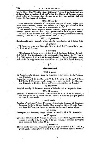 Calendario generale del Regno pel ... compilato d'ordine del Re per cura del Ministero dell'interno ...