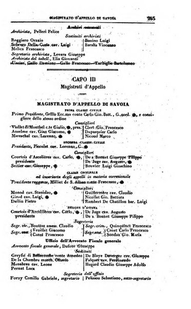 Calendario generale del Regno pel ... compilato d'ordine del Re per cura del Ministero dell'interno ...