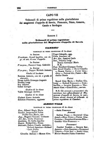 Calendario generale del Regno pel ... compilato d'ordine del Re per cura del Ministero dell'interno ...