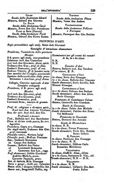 Calendario generale del Regno pel ... compilato d'ordine del Re per cura del Ministero dell'interno ...