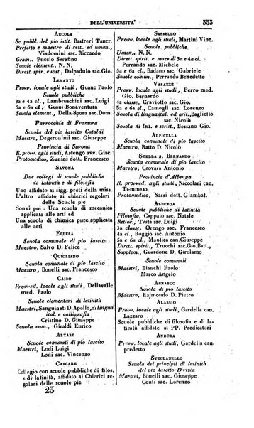 Calendario generale del Regno pel ... compilato d'ordine del Re per cura del Ministero dell'interno ...