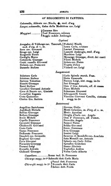 Calendario generale del Regno pel ... compilato d'ordine del Re per cura del Ministero dell'interno ...